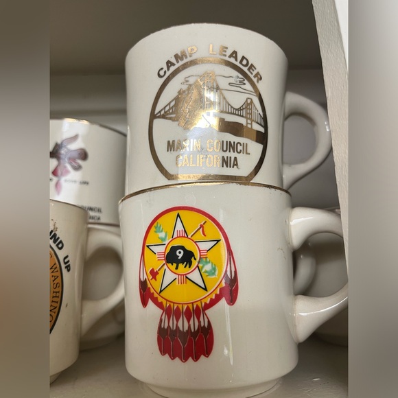 Vintage Boy Scout mugs (batch 2) - Picture 1 of 14
